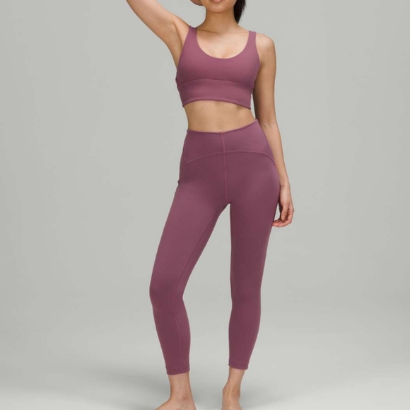 NWT Lululemon InStill High-Rise Tight 25" Vintage Plum - Picture 3 of 9